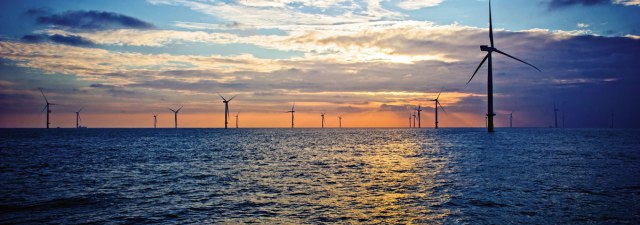 O maior parque eólico marinho do mundo está na costa de Kent, Inglaterra