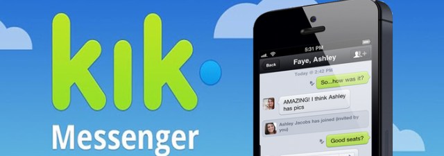 Kik, um aplicativo de mensagens instantâneas que desafia WhatsApp